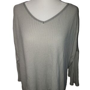 XCVI Long Sleeve Knit Blouse S Style 13738